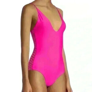 MIKOH Rio One Piece in Hot Pink